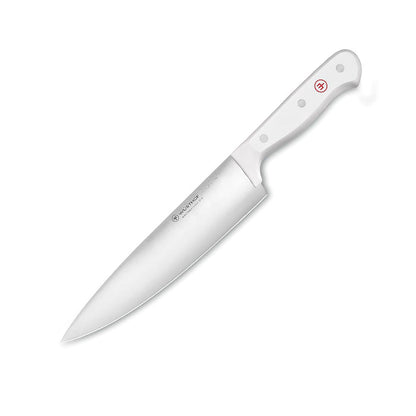 WUSTHOF GOURMET WHITE THREE PIECE CHEF'S KNIFE SET