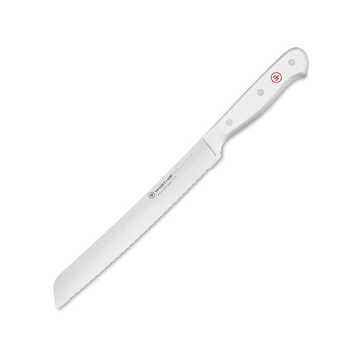 WUSTHOF GOURMET WHITE THREE PIECE CHEF'S KNIFE SET