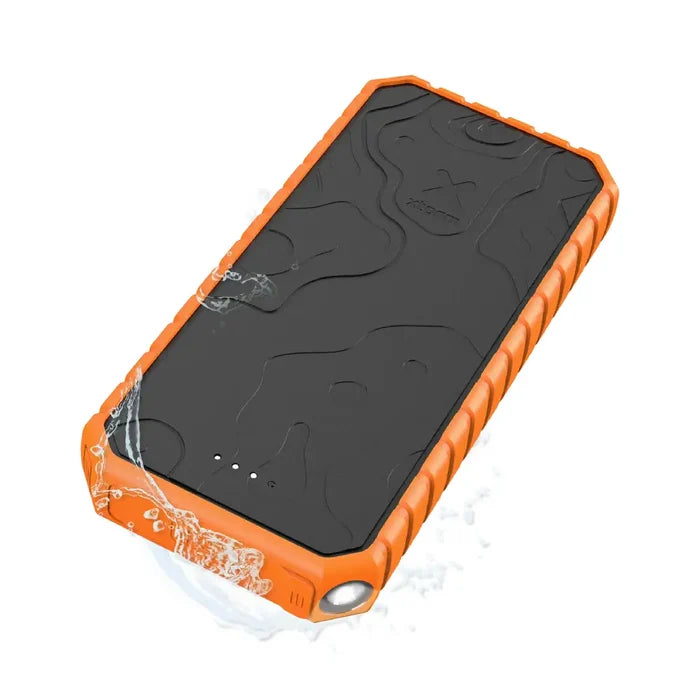 Xtorm XR202 Rugged Pro Water Resistant Power Bank shown from the front on a white background