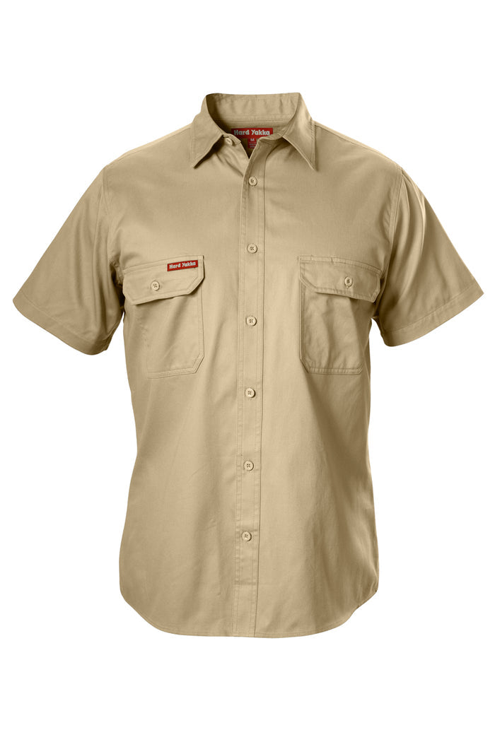 Yakka Foundations Cotton Drill Short Sleeve Shirt 07510