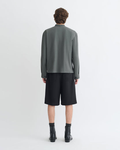 Yorick - Wrap shirt - Dark Grey