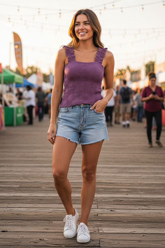 You Know This Look Patterned Tank-Cute-Trendy-Shop-Womens-Boutique-Clothing-Store