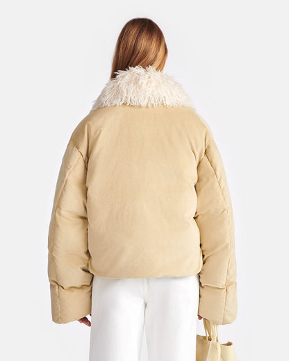 Zacharie - Jacket - Beige/Creme