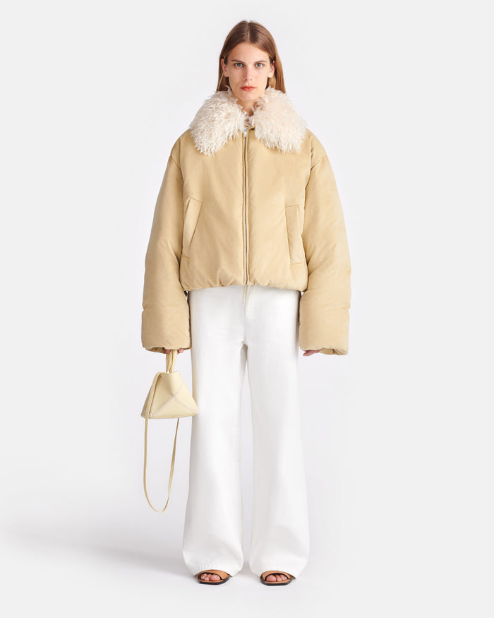 Zacharie - Jacket - Beige/Creme