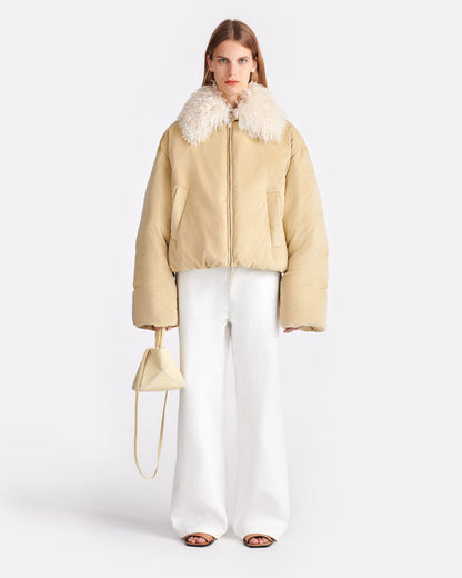 Zacharie - Jacket - Beige/Creme