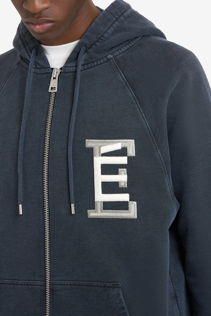 ETUDES STUDIO ZIP HOODY UNIVERSITY NAVY 4
