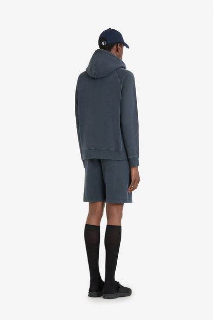 ETUDES STUDIO ZIP HOODY UNIVERSITY NAVY 5